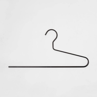 10-Pack Black Stainless Steel Pant Hangers