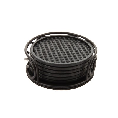 black coaster set