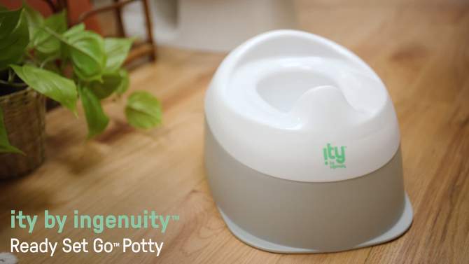 ity by Ingenuity Ready Set Go Potty - Removable Bowl - Age 18 Months &#38; Up, 2 of 14, play video