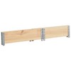 vidaXL Pallet Collar 23.6"x31.5" Solid Pine Wood - 4 of 4
