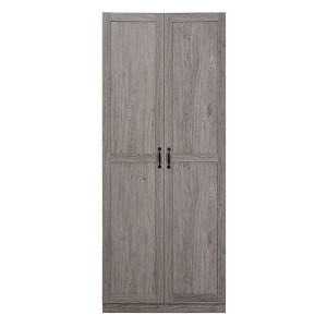 Hopkins Modern 7 Shelf Freestanding Storage Closet - Manhattan Comfort - 1 of 4
