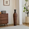 ORRD Hand-Woven Tall Floor Vase, 39 Inch Large Decorative Vase for Farmhouse Boho Home Decor, Perfect for Living Room, Entryway, Office - 3 of 4