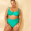Women's High Waist Cheeky Bikini Bottom - Wild Fable™ - 3 of 3