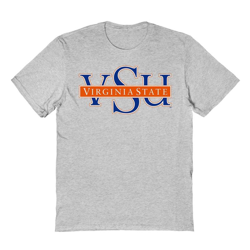 NCAA Virginia State University Sports T-Shirt - Gray, 1 of 3