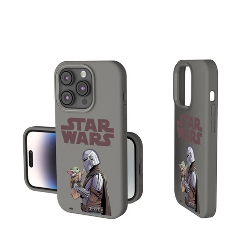 The Mandalorian Grogu And Mando Color Block Soft Touch Phone Case ...