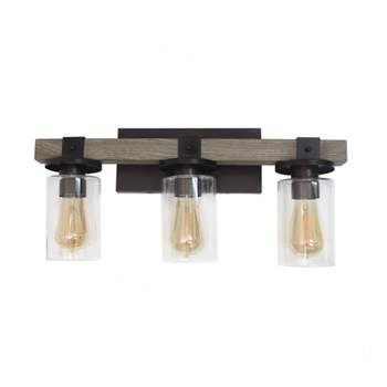 Industrial Rustic Lantern Restored Bath Vanity Ceiling - Elegant Designs