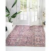 Unique Loom Nostalgia Katie Border Washable Indoor Flatweave Woven Area Rug - 4 of 4
