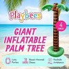 Playbees Giant Inflatable Palm Tree 6 Foot – 4 Pack - 3 of 4