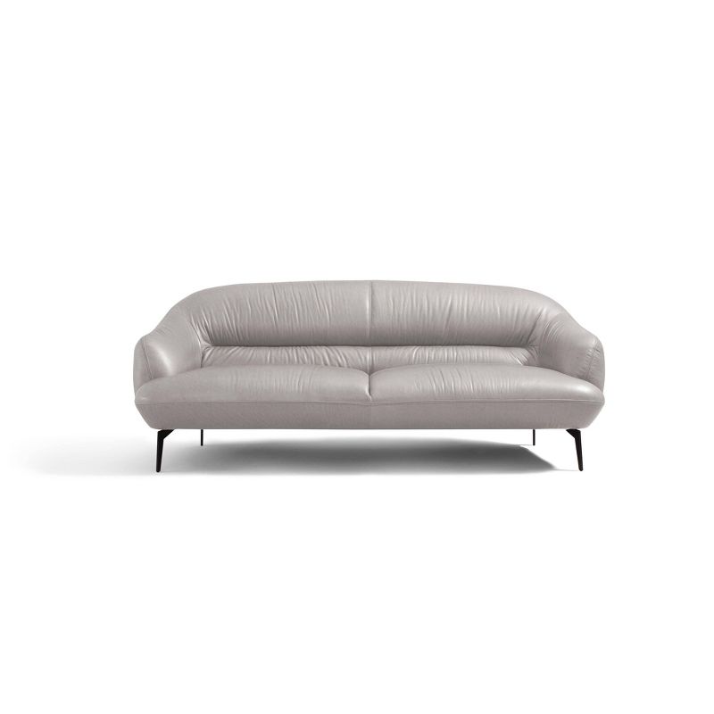 88&#34; Leonia Sofa Taupe Leather - Acme Furniture, 2 of 9
