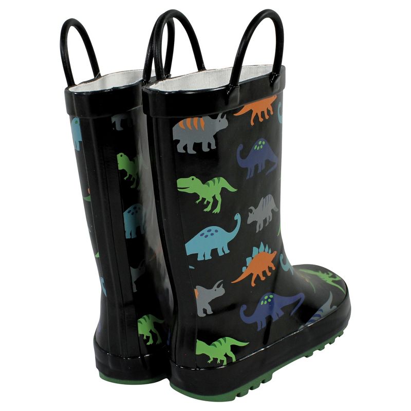Hudson Baby Rain Boots, Dinosaurs, 3 of 5