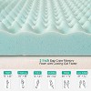 PDTEND Egg Crate Gel Infused Memory Foam Cooling Ventilated Breathable Mattress Topper - 4 of 4