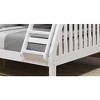 Donco Kids Austin Mission Twin Over Full White Bunkbed - 3 of 4
