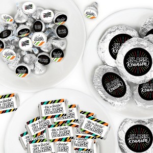 Big Dot of Happiness Still Got Class - High School Reunion Party Candy Favor Sticker Kit - 304 Pieces - 1 of 4