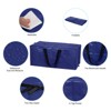 Unique Bargains Waterproof Durable Foldable Space Saving Extra Large Storage Tote 29x13x15 Inch 8 Pcs - 3 of 4