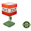 Ukonic Minecraft TNT Block Desk Lamp with 3D Creeper Puller | 14-Inch LED Lamp Light - 3 of 4
