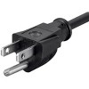Monoprice 3-Prong Power Cord - 10ft - Black (6-Pack) NEMA 5-15P to IEC 60320 C13, 18AWG, 10A, 125V, Works W/ Most Pcs, Monitors, Scanners, & Printers - image 3 of 4