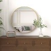 MAYEERTY Metal Framed Round Bathroom Mirror for Wall - 2 of 4