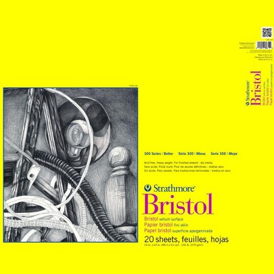 Strathmore 300 Series Vellum Pad, 19 x 24 Inches, 100 lb, 20 Sheets