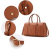 MKF Collection Luana Quilted Vegan Leather Women’s Duffle Bag by Mia K - 4 of 4