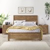 NicBex Modern Wood Twin Size Platform Bed Frame with Headboard,Under Bed Storage,Box Spring Needed,Easy Assembly,Espresso/Walnut/White/Gray - 2 of 4