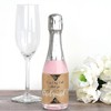 Big Dot of Happiness Rustic Kraft - Mini Wine and Champagne Bottle Label Stickers - Will You Be My Bridesmaid Gift for Women and Men - Set of 16 - 3 of 4