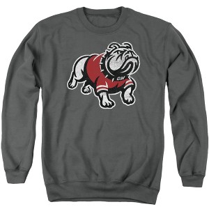Gardner-Webb University Official Distressed Primary Logo Adult Crewneck Sweatshirt - 1 of 4
