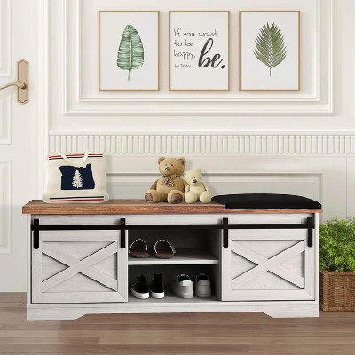 SAINTCY Shoe Bench