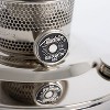Aladdin Oil Fuel Lamp, Indoor Emergency Lighting for Shelf, Table or Hanging, Chrome or Brass Finish - 3 of 3