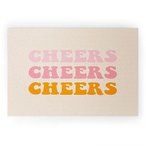 socoart cheers cheers cheers 36" x 24" Welcome Mat - Society6 - 1 of 3