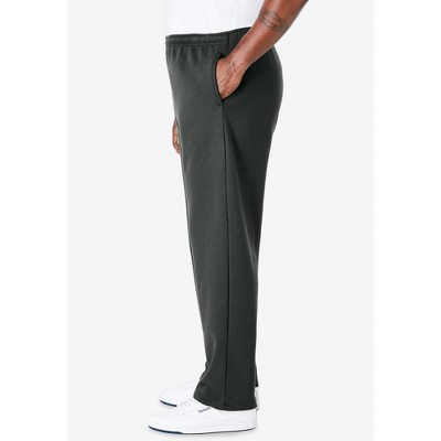 KingSize Fleece Open-Bottom Sweatpants