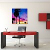 Painted Skies Above The Palms by 5by5collective Unframed Wall Canvas - iCanvas - 2 of 3