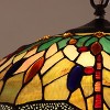 Chloe Lighting Empress Tiffany-Style Blackish Bronze 3 Light Hanging Pendant 18" Wide - 4 of 4