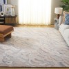 Abstract ABT210 Handmade Tufted Area Rug - Grey/Brown - 8'-0" x 10'-0" - Safavieh - 2 of 4