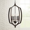 Minka Lavery Downton Bronze Foyer Pendant Chandelier 17" Wide Modern for 5-Light Fixture for Dining Room House Kitchen Entryway - 2 of 3