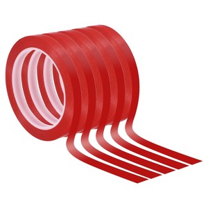 Unique Bargains Adhesive Versatile DIY Art Graphic Chart Thin Whiteboard Tape 5 Pcs - 1 of 4