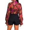 Women's PERFECT STUNNER WOVEN TOP - FLYING TOMATO - 3 of 4