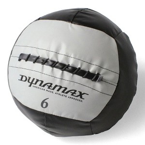 Power Systems Dynamax 14" Medicine Ball (4 lb), Soft-Shell Weighted Medicine Ball for Full Body Training - 1 of 4