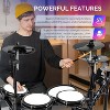 Glarry Electric Drum Set with Quiet Mesh Pads, 10" Dual Zone Snare, HiHat and Kick Drum Full Size Adult Drum Set, 30 Kits and 450 Authentic Sounds - 4 of 4