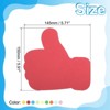 Unique Bargains Classroom DIY Crafts Projects Multicolored Decor Cutouts Paper 108 Pcs - 2 of 4