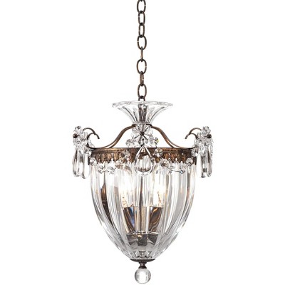 Schonbek Bagatelle Collection 10 1/2"W Crystal 3-Light Mini Pendant