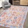 Washable Area Rug,Non-Slip Thin Low-Pile Carpet for Living Room, Bedroom, Dining, Kitchen & Playroom - 3 of 4
