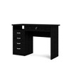 Tvilum, Walden Desk with 5 Drawers, Black Woodgrain - 3 of 3