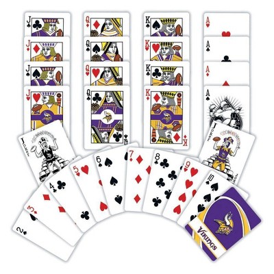 NFL Minnesota Vikings Playing Card Game 2pk