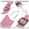Unique Bargains Double Dog Seat Belt Pink 1 Pc - 3 of 4