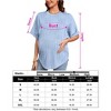 Maternity Tops Women’s Pregnancy Shirts Fall Textured Casual Crew Neck Pregnant Clothes S-2XL - 4 of 4