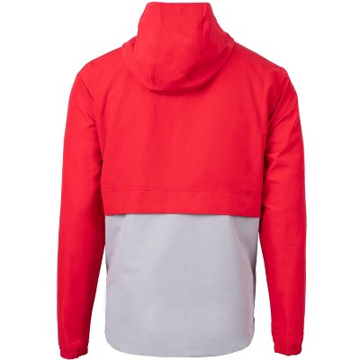 Cutter & Buck Charter Eco Recycled Mens Anorak Jacket - Red/Polished - L — фото 2