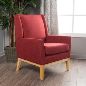 Aurla Upholstered Chair - Christopher Knight Home - 1 of 4