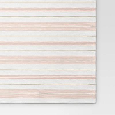 84x60 Warm Striped Tablecloth - Threshold™