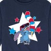 Boys' - Lilo and Stitch - Stitch Ice Cream Long Sleeve Graphic T-Shirt - 2 of 4