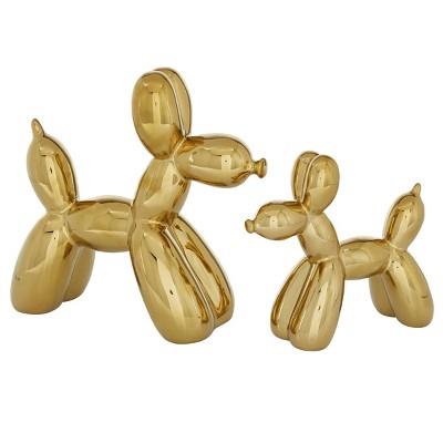 Louis Vuitton Balloon Dog Statue in Gold